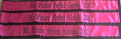Ms. Picture Perfect State Sashes